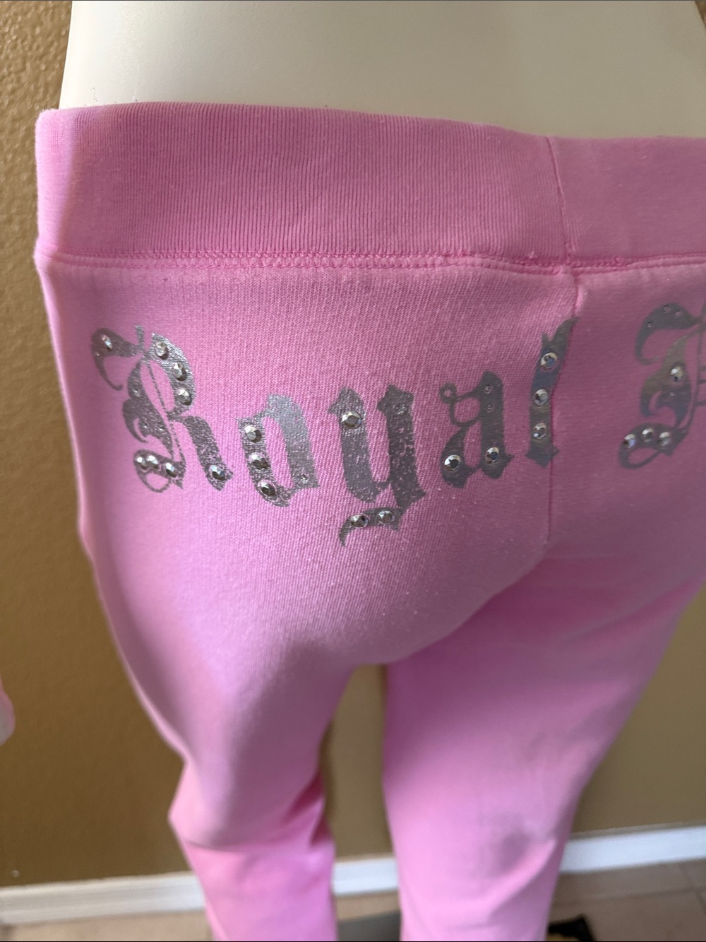 Pink Drawstring Cropped Sweatpants - Picture 4 of 7